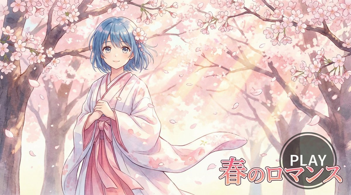 色虎唯美动漫-樱花树下